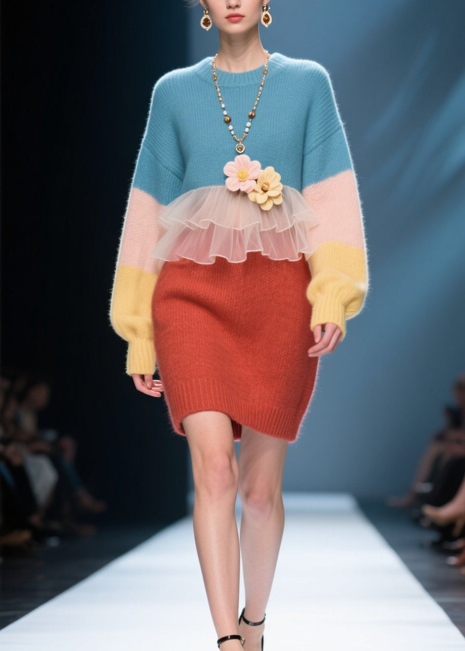 Vintage Inspired Sweater with a Contemporary Edge