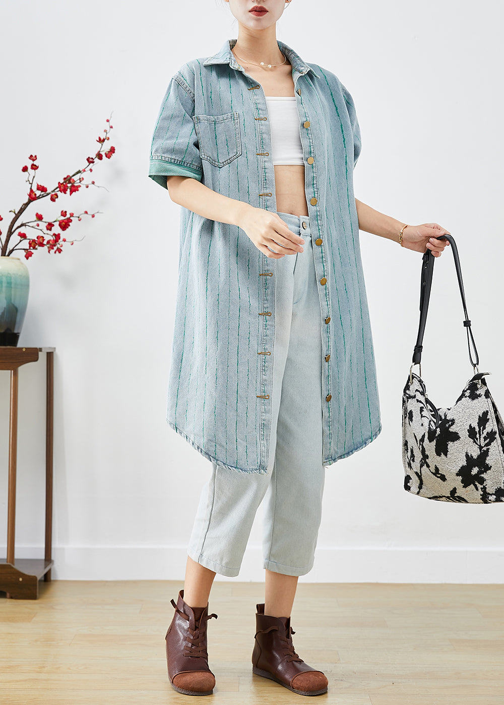 A Vintage Style Shirt with Delicate Timeless Details