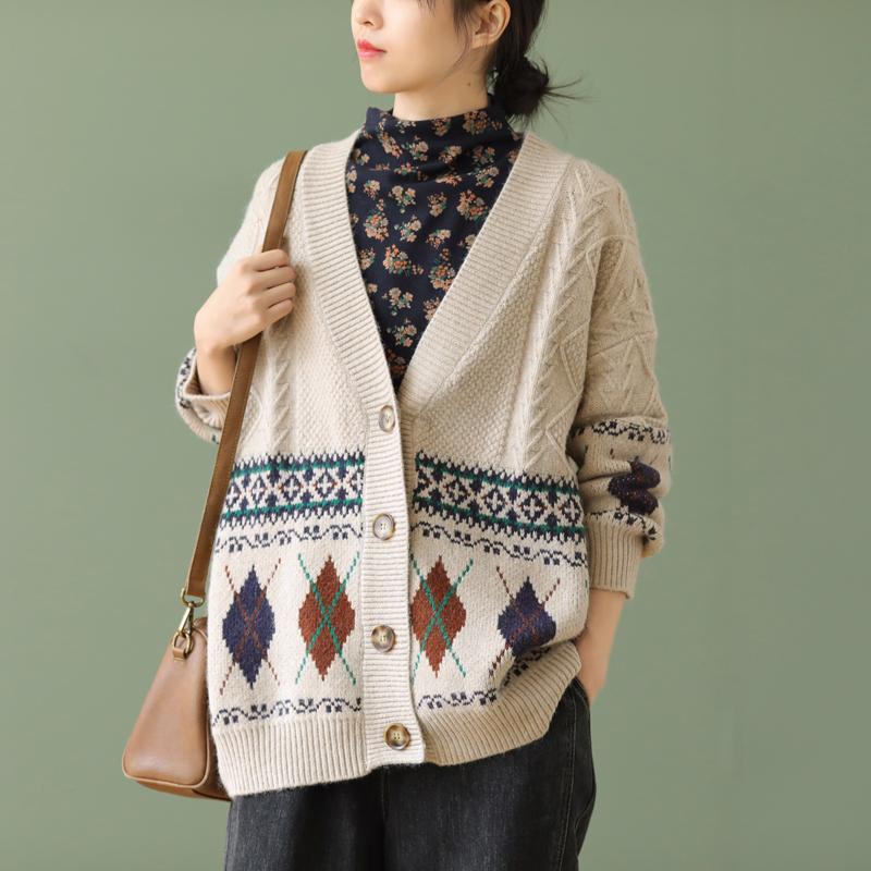 Vintage Inspired Sweater with a Contemporary Edge