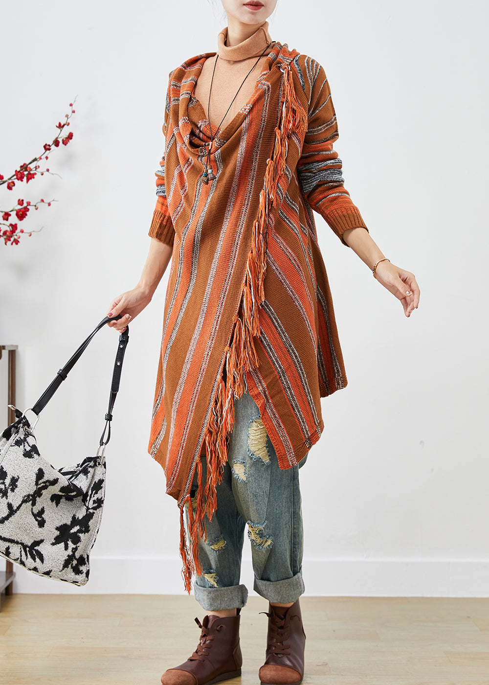 A Vintage Style Sweater with Delicate Timeless Details