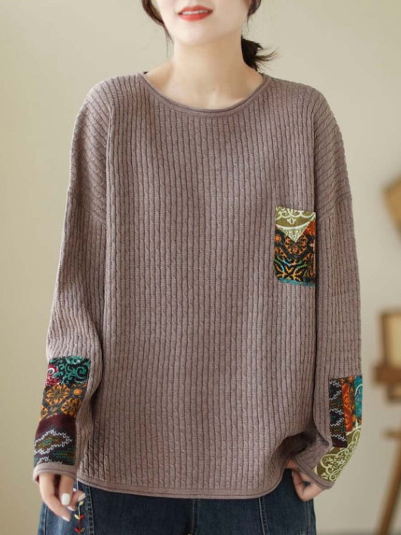 Vintage Inspired Sweater with a Contemporary Edge