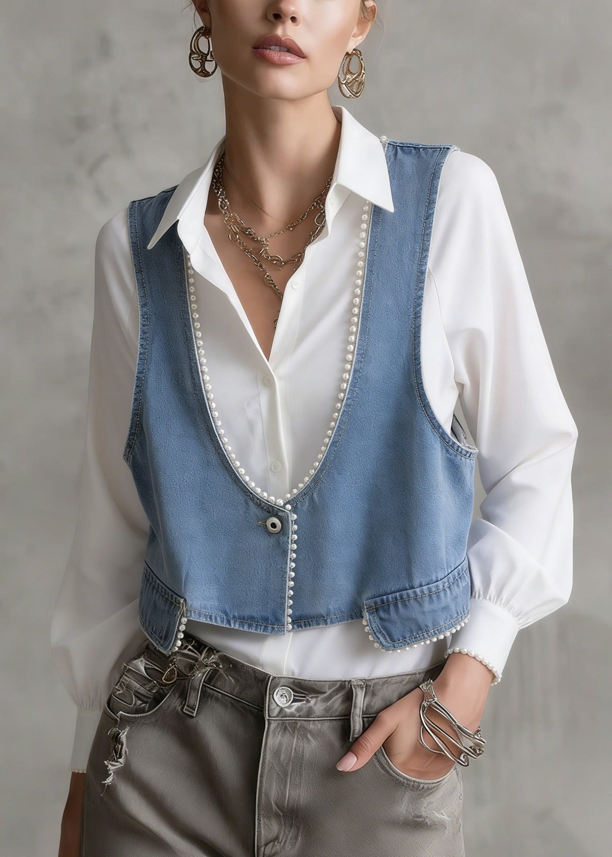 A Vintage Style Garment with Delicate Timeless Details