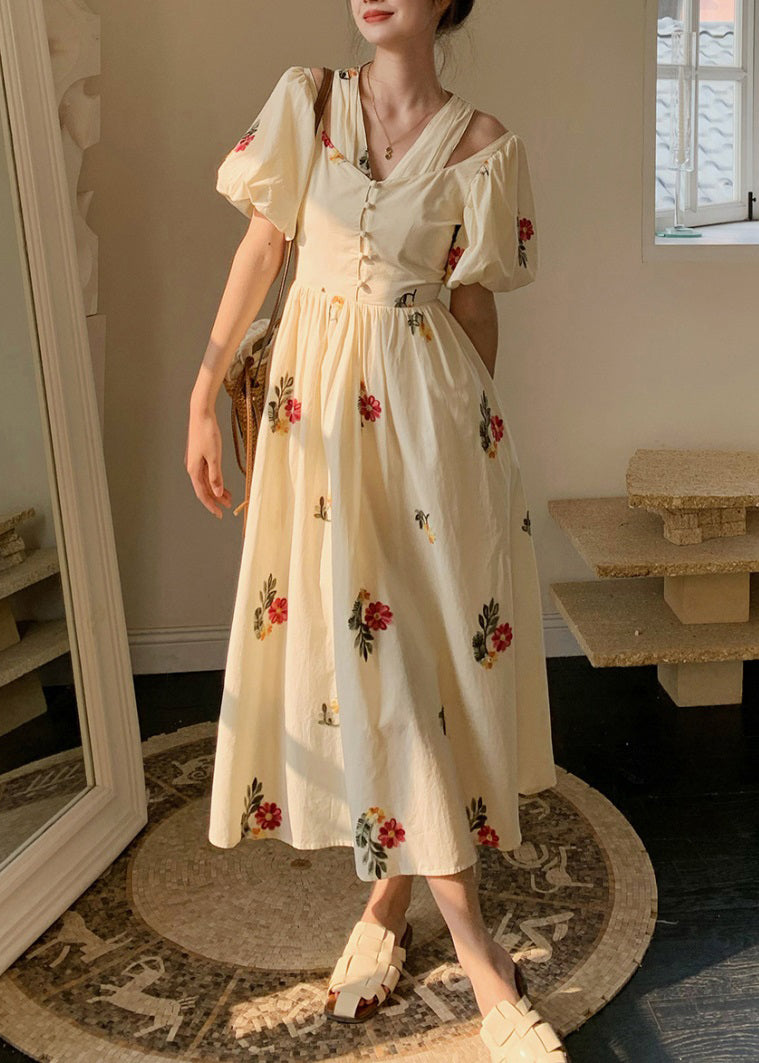 A Vintage Style Dress with Delicate Timeless Details