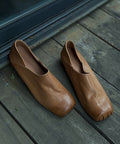 Classic Orthopedic Flats with Timeless Style