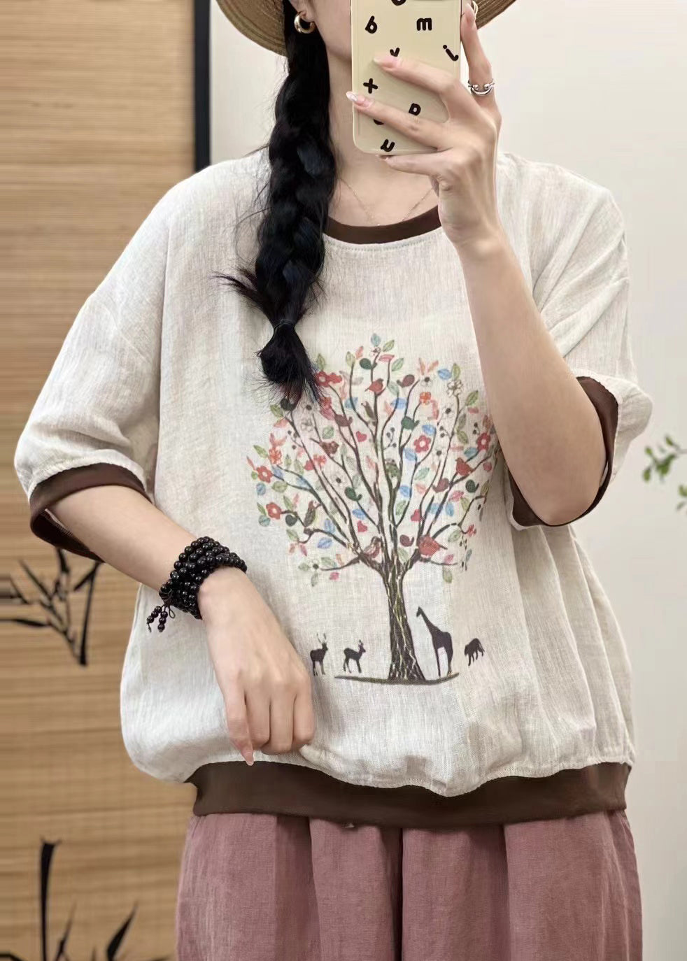 A Vintage Style Top with Delicate Timeless Details