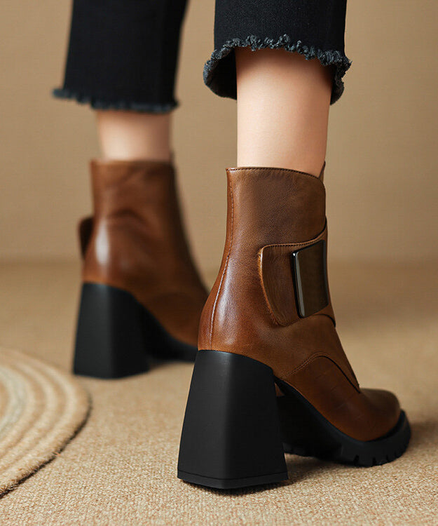Classic Orthopedic Boots with Timeless Style