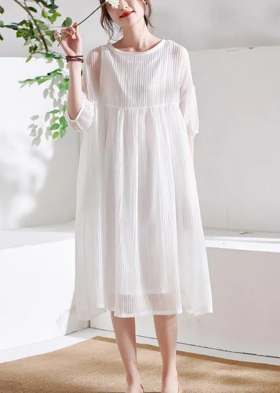 A Vintage Style Dress with Delicate Timeless Details