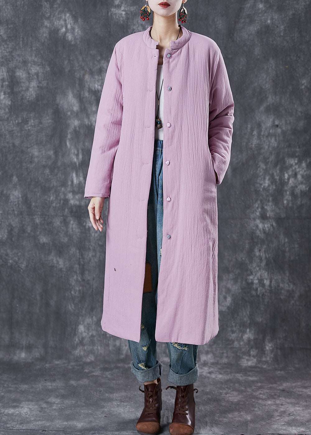 A Vintage Style Coat with Delicate Timeless Details