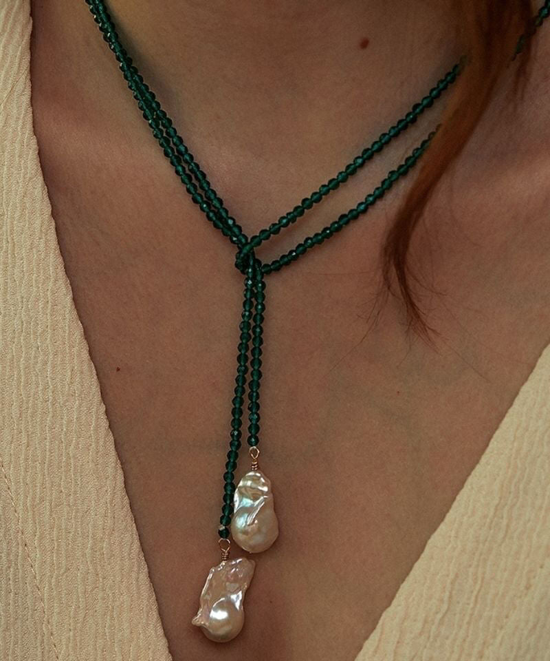 Vintage Handmade Pearl Necklace
