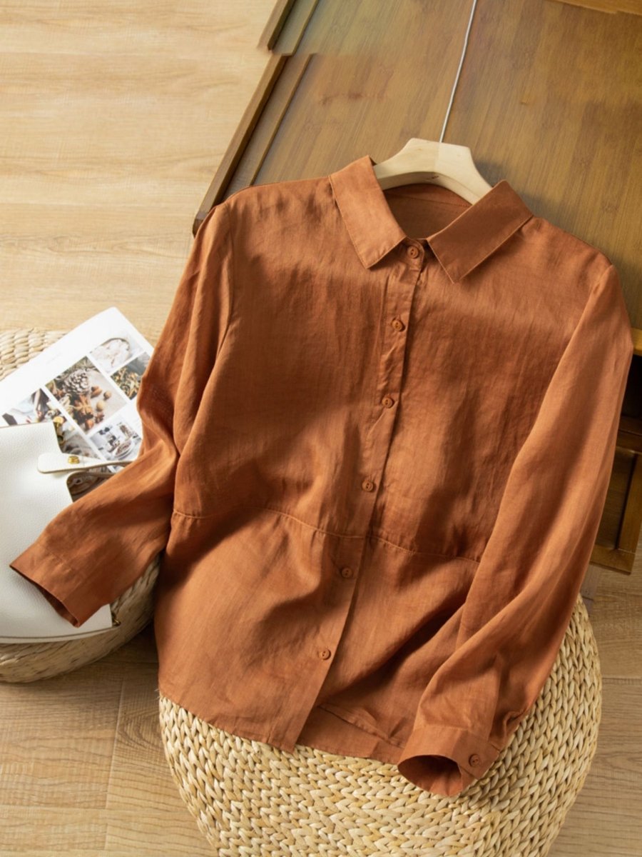 A Vintage Style Shirt with Delicate Timeless Details