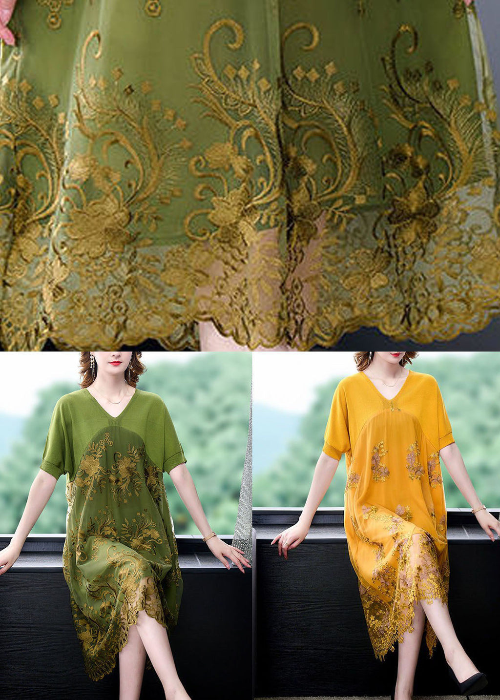 Classic Vintage Dress with a Flattering Fit