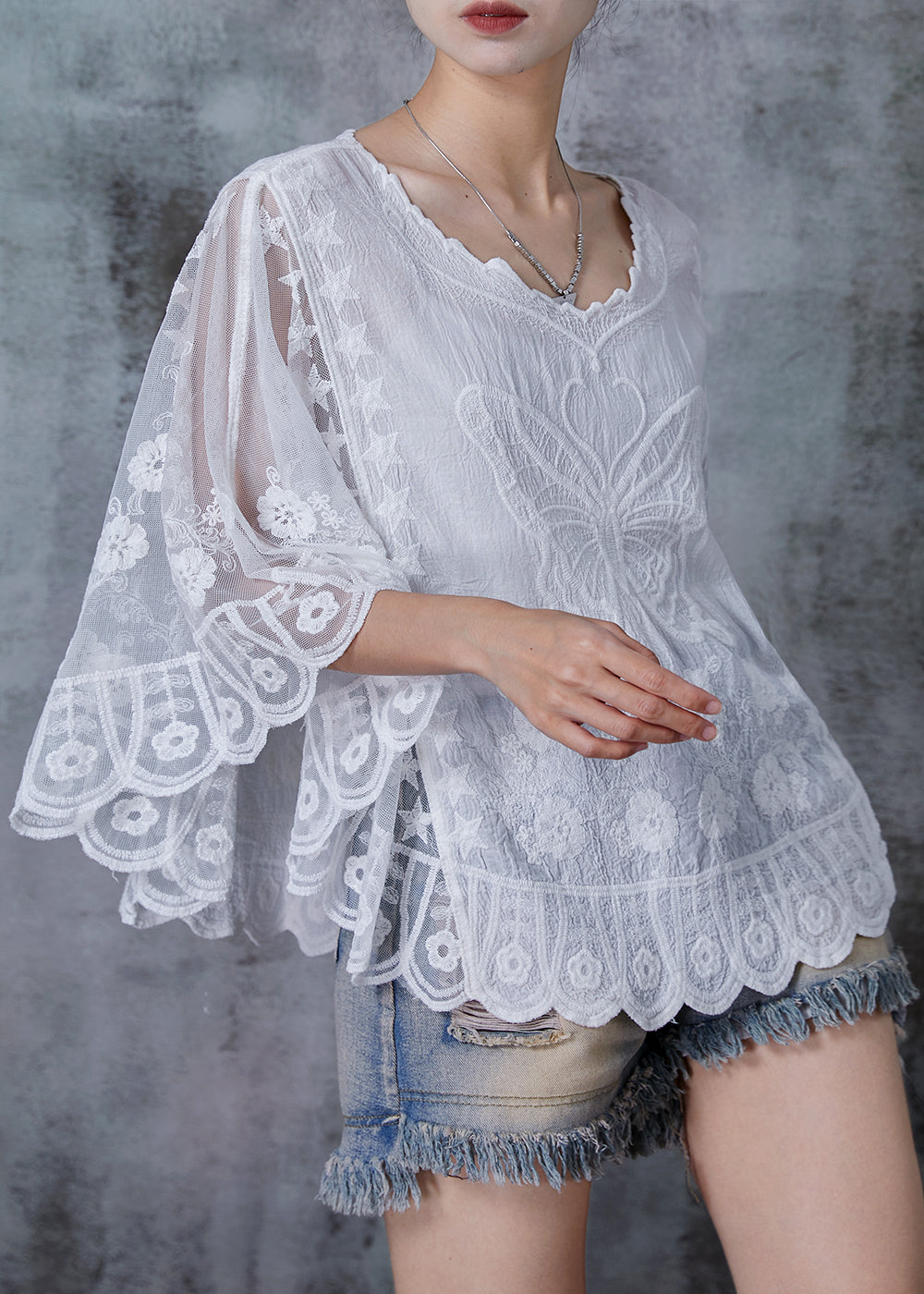Gracefully Styled Blouse for Any Occasion