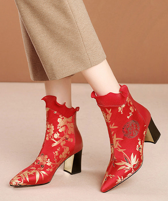 Chic Orthopedic Boots with Unique Design