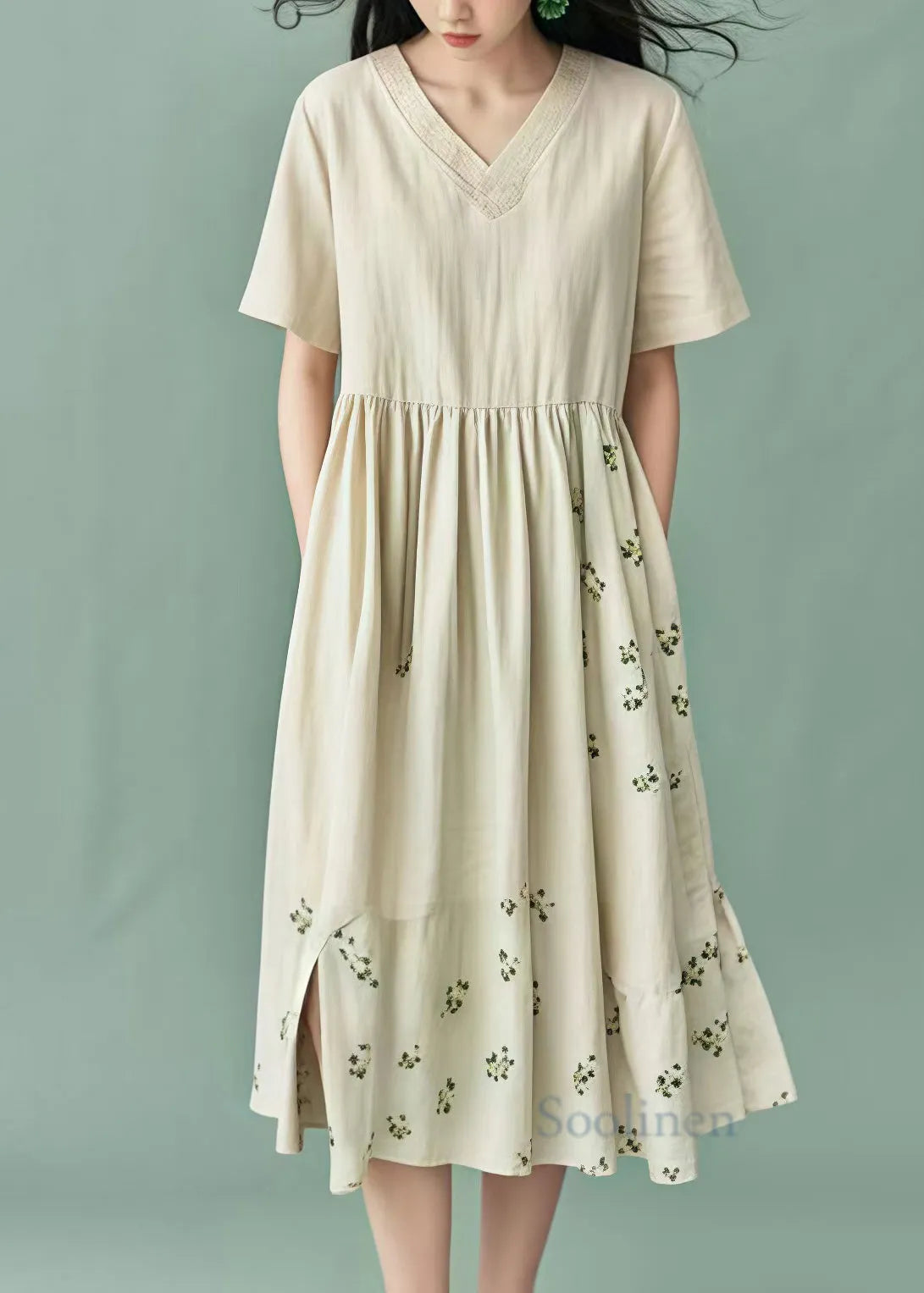 Elegantly Styled Dress for Everyday Wear