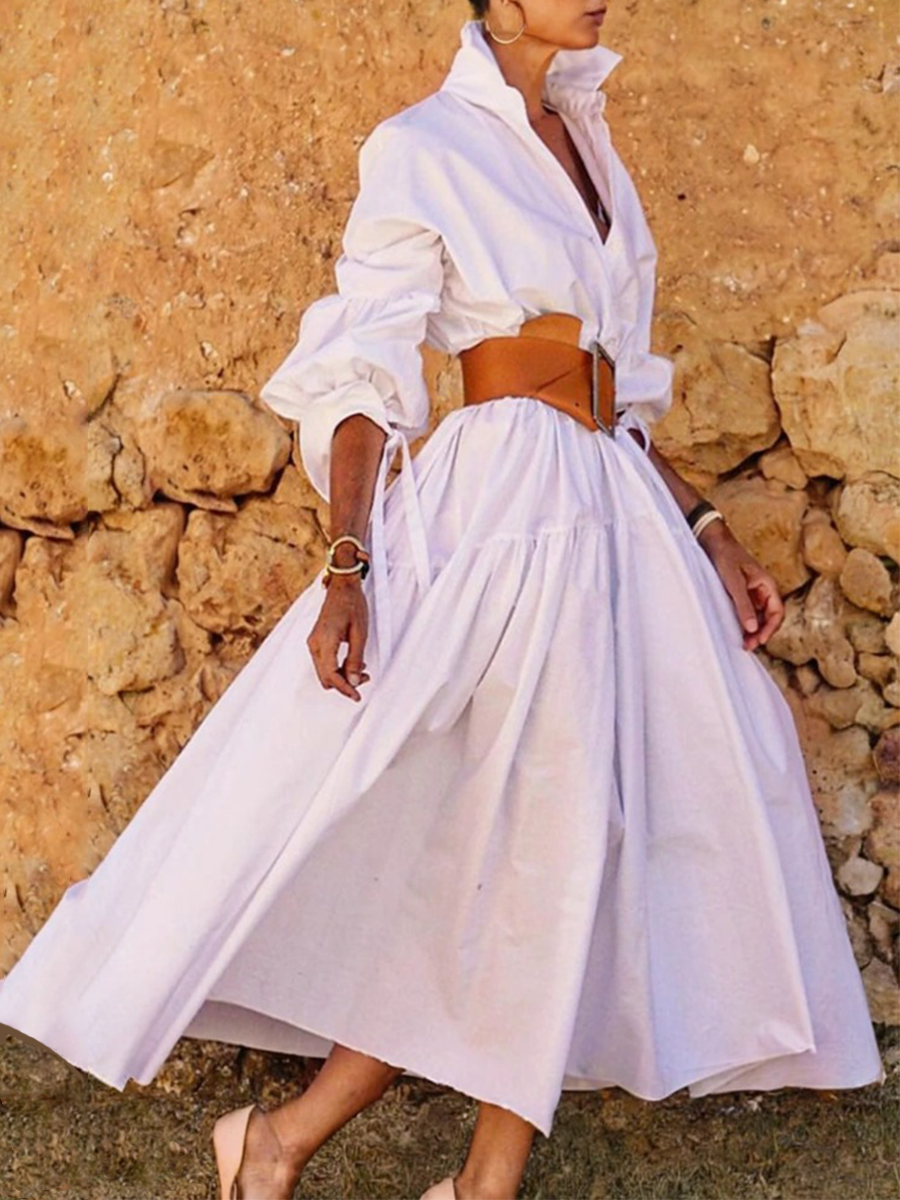 Well Tailored Dress with a Graceful Silhouette