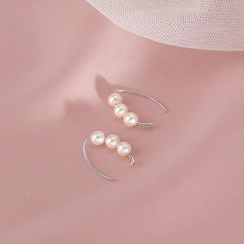 Classic Silver Earring with Timeless Appeal