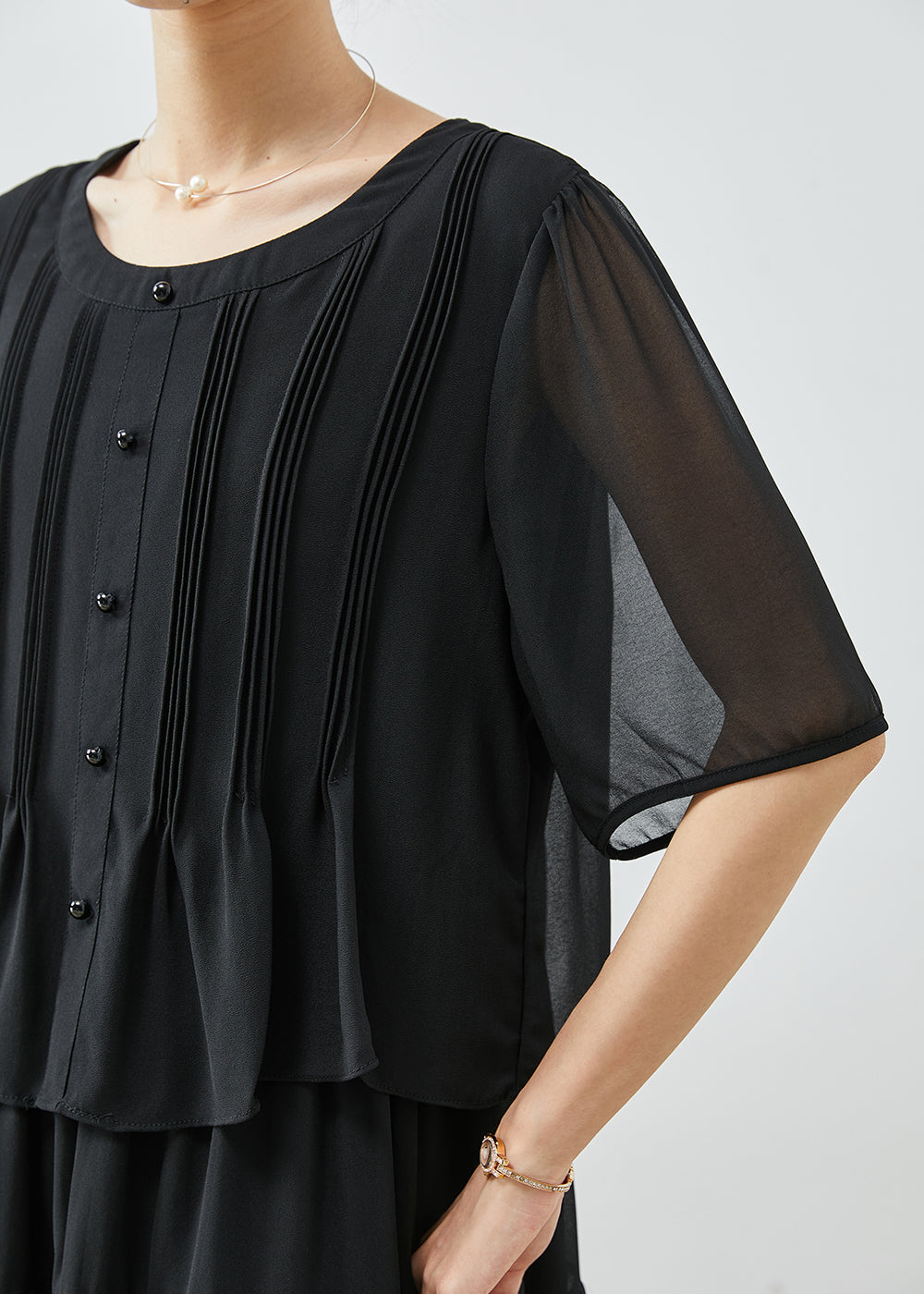 A Vintage Style Dress with Delicate Timeless Details