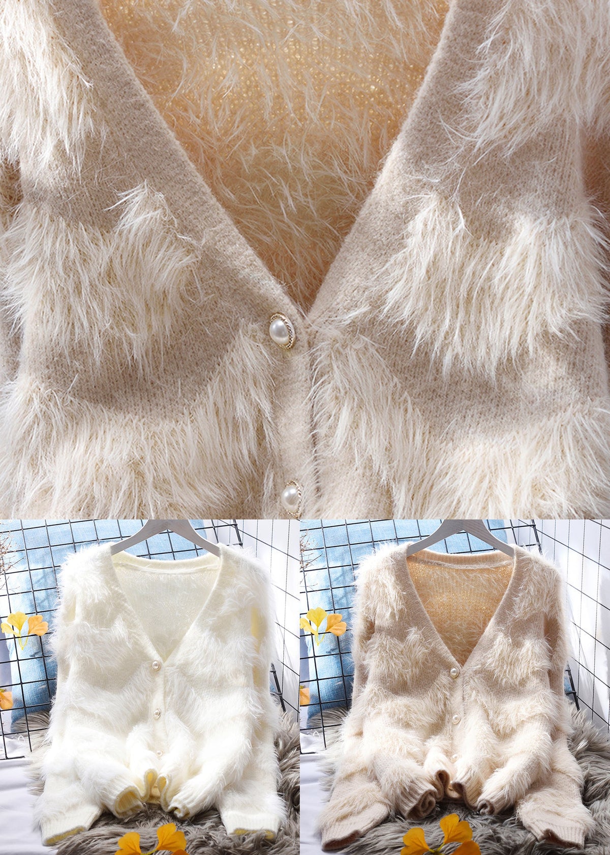 A Vintage Style Cardigan with Delicate Timeless Details