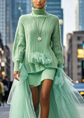 Vintage Inspired Sweater with a Contemporary Edge