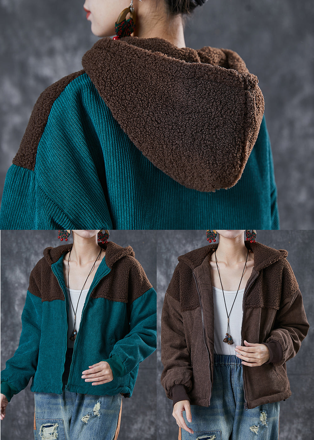 Classic Vintage Jacket with a Flattering Fit