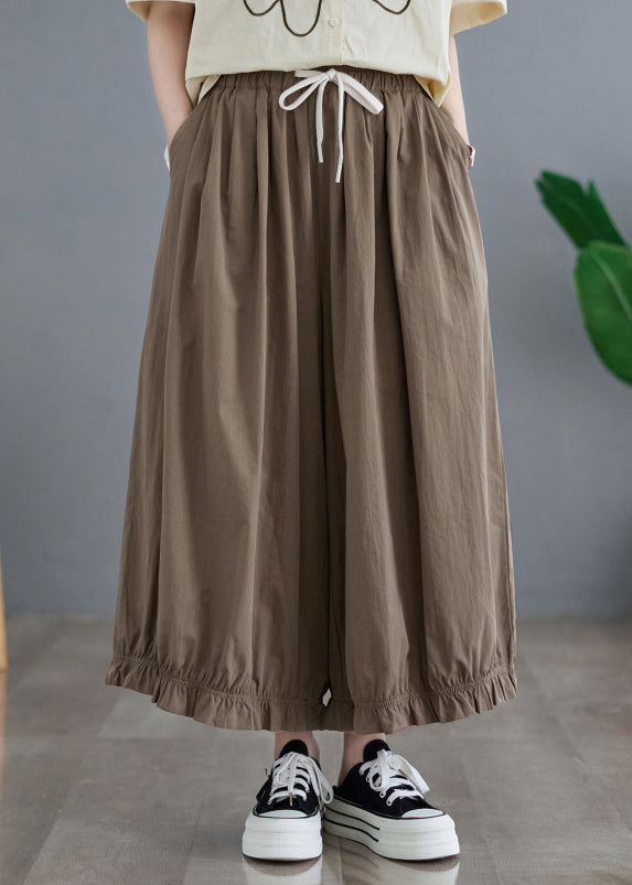 A Vintage Style Pants with Delicate Timeless Details