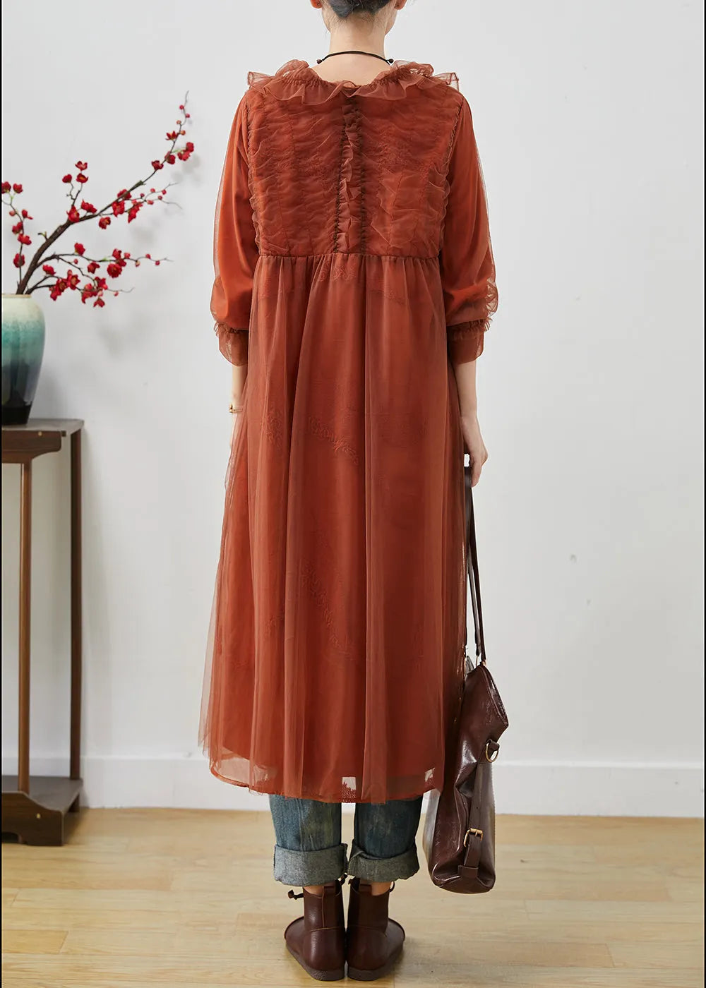 Elegantly Styled Dress for Everyday Wear