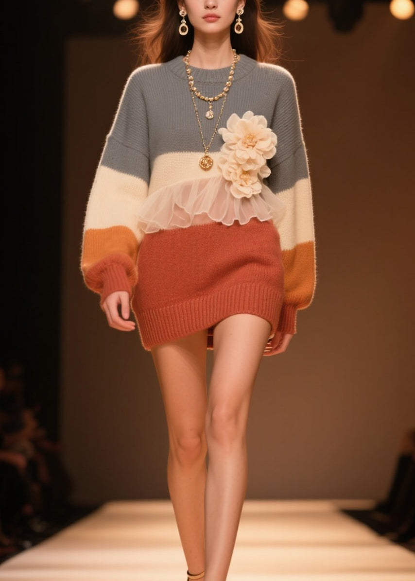 Classic Vintage Sweater with a Flattering Fit