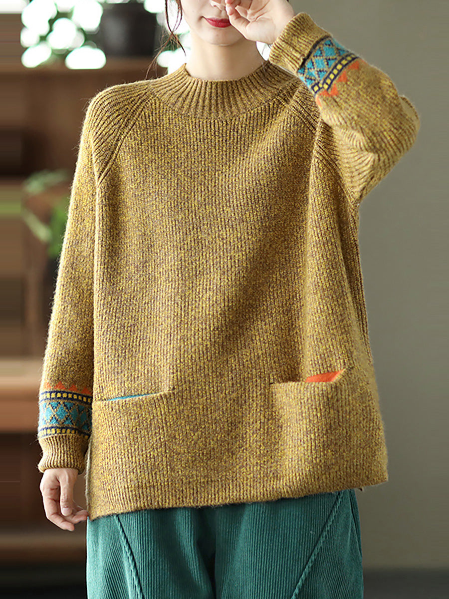 Beautifully Finished Sweater in a Timeless Design