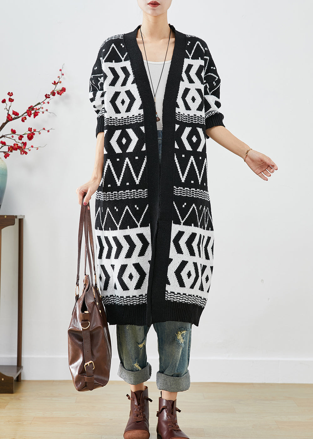 Vintage Inspired Cardigan with a Contemporary Edge