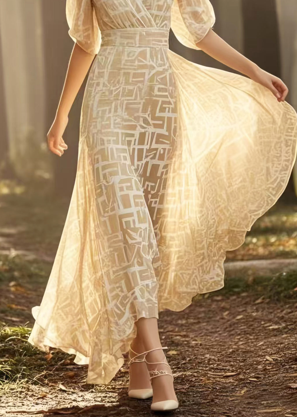 Beautifully Finished Dress in a Timeless Design
