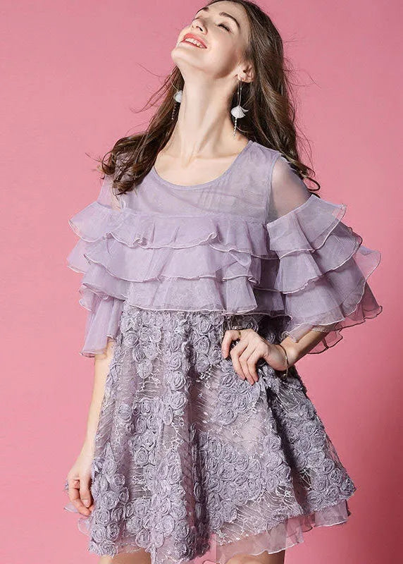 A Vintage Style Dress with Delicate Timeless Details