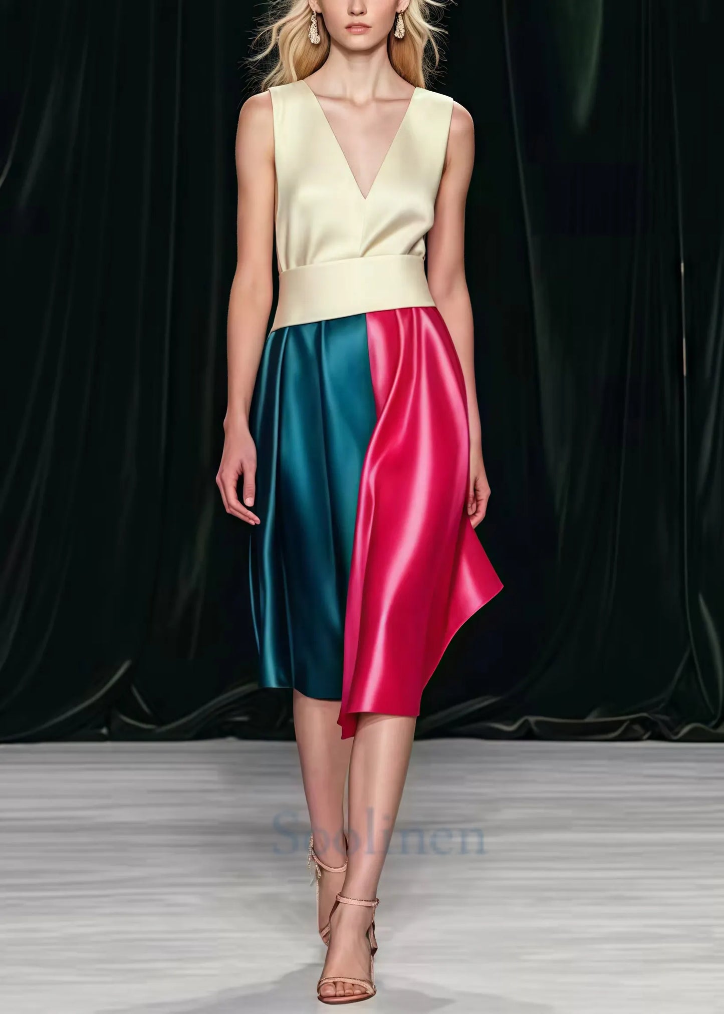 Elegantly Styled Dress for Everyday Wear