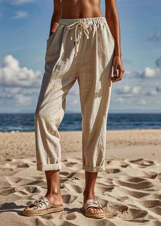 A Vintage Style Pants with Delicate Timeless Details