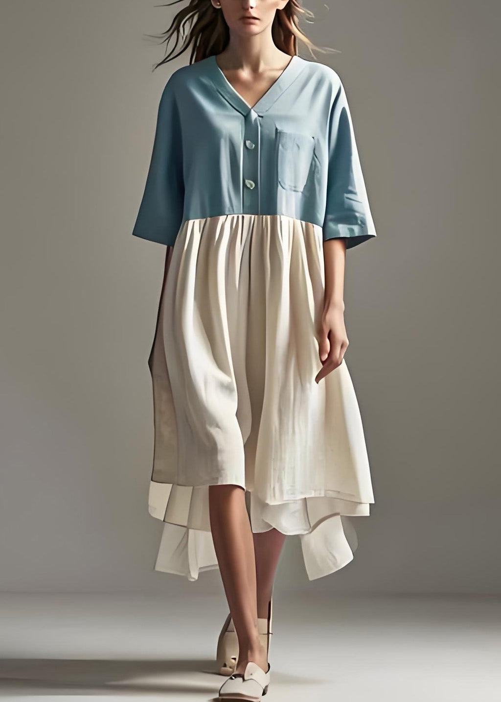 A Vintage Style Dress with Delicate Timeless Details