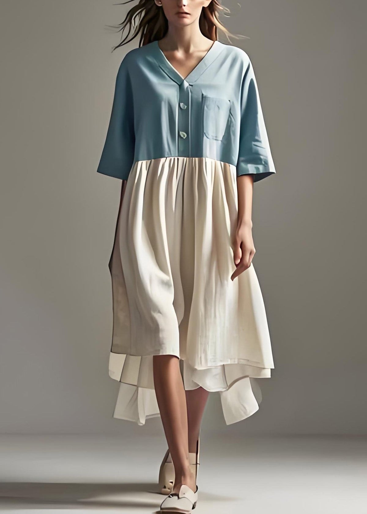 A Vintage Style Dress with Delicate Timeless Details