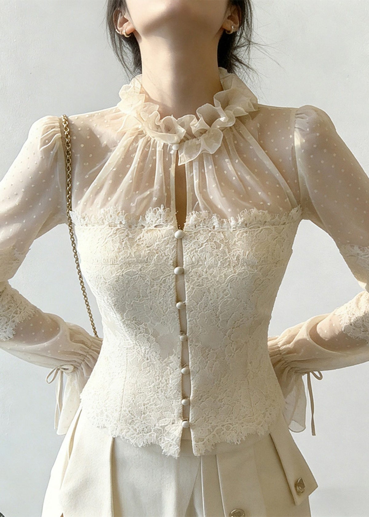 Beautifully Crafted Blouse in a Classic Style