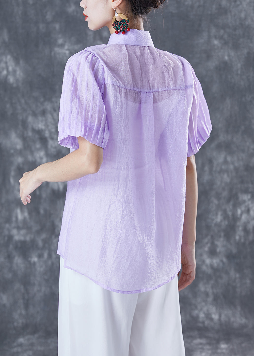 A Vintage Style Blouse with Delicate Timeless Details