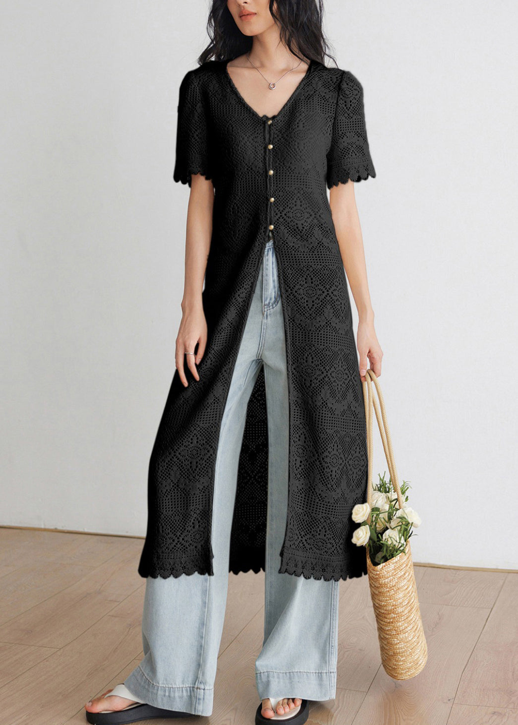 Sophisticated Cardigan with a Clean Classic Look