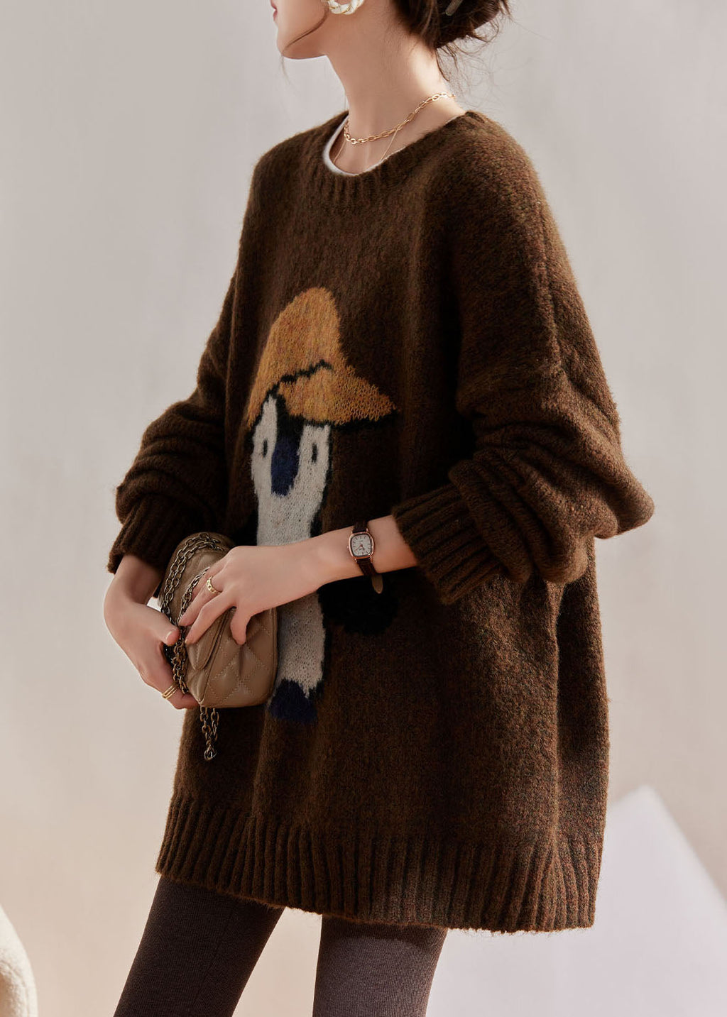 Beautifully Finished Sweater in a Timeless Design