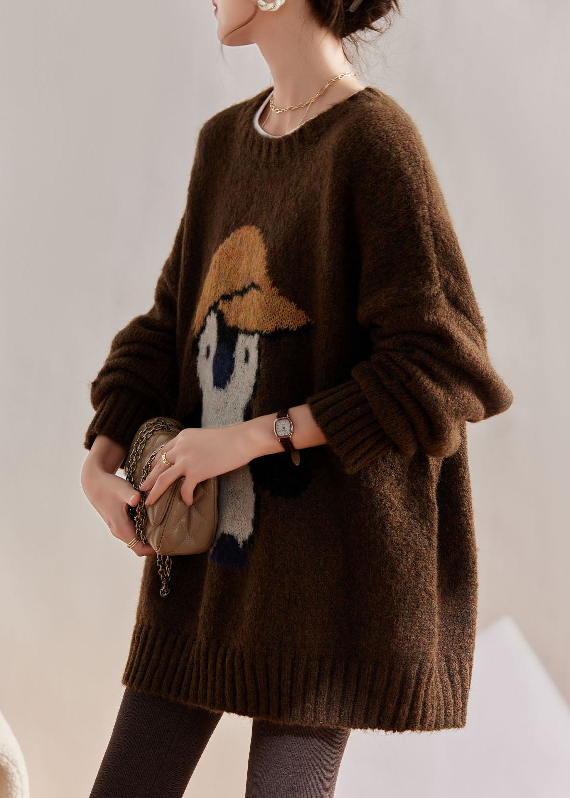 Beautifully Finished Sweater in a Timeless Design