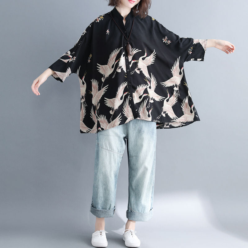 Vintage Inspired Blouse with a Contemporary Edge