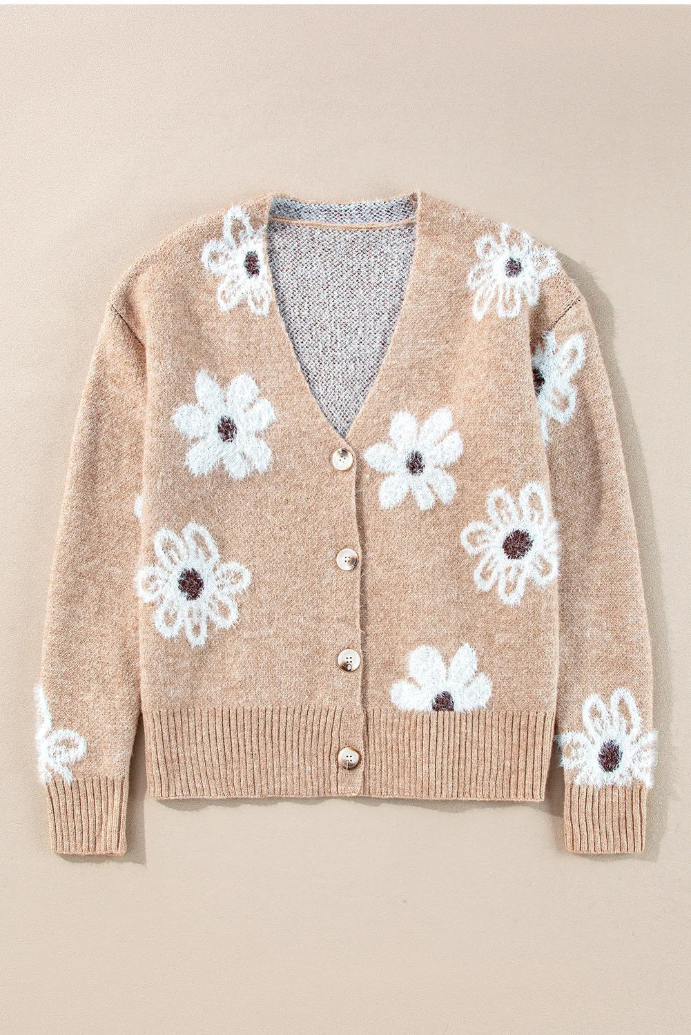 Well Tailored Cardigan with a Graceful Silhouette