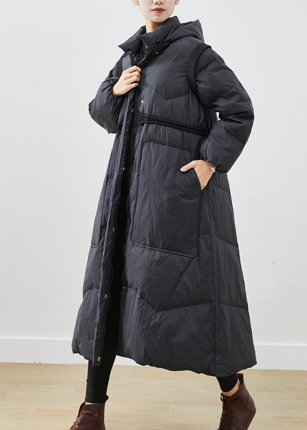 A Vintage Style Coat with Delicate Timeless Details