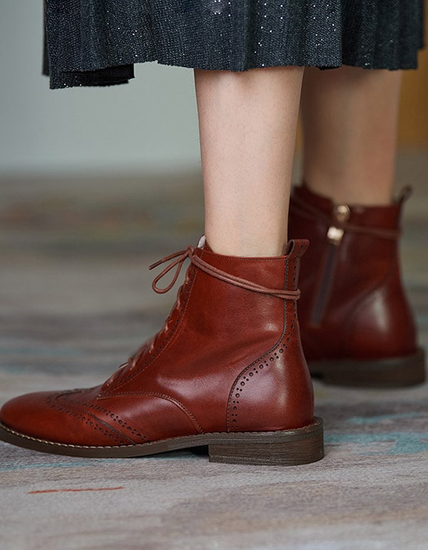 Classic Orthopedic Boots with Timeless Style