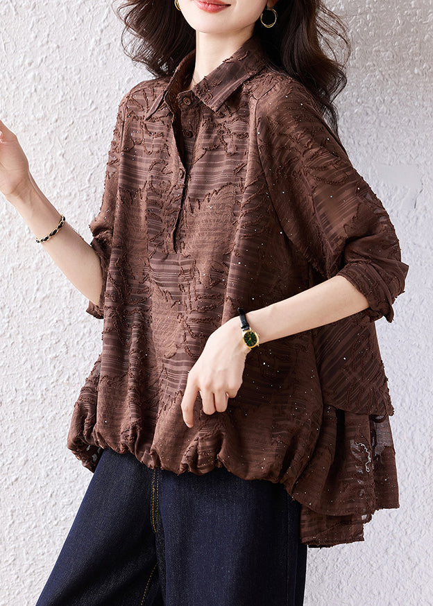 Vintage Inspired Blouse with a Contemporary Edge