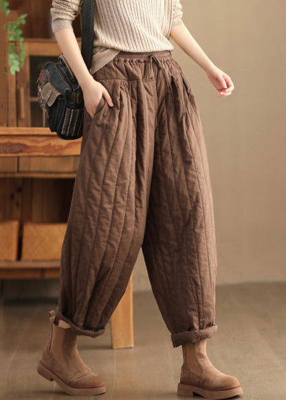 A Vintage Style Pants with Delicate Timeless Details