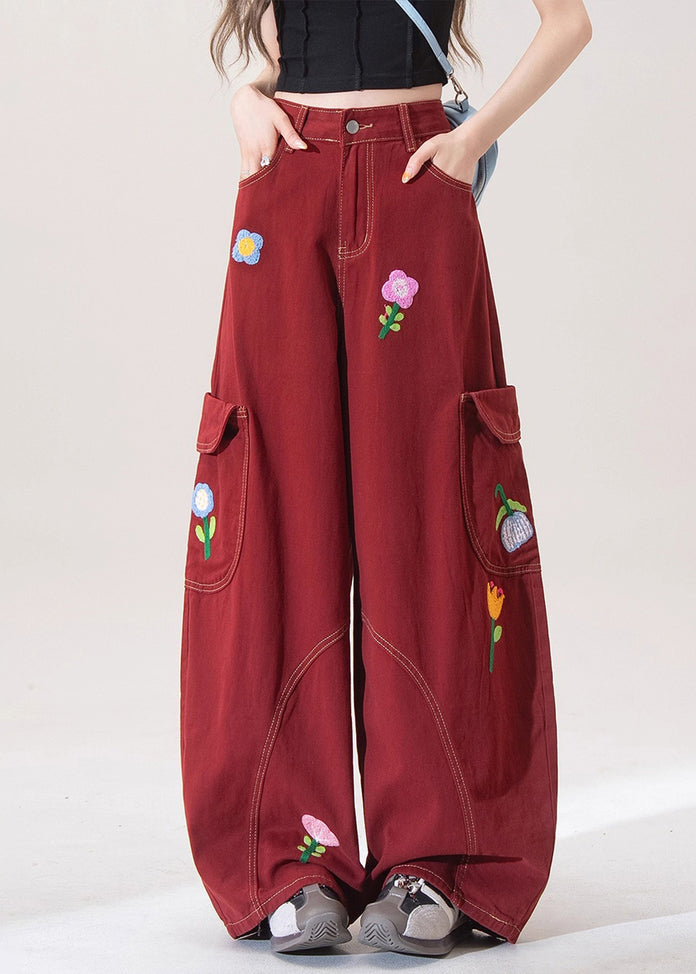 A Vintage Style Pants with Delicate Timeless Details