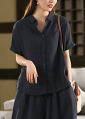 Classic Vintage Blouse with a Flattering Fit