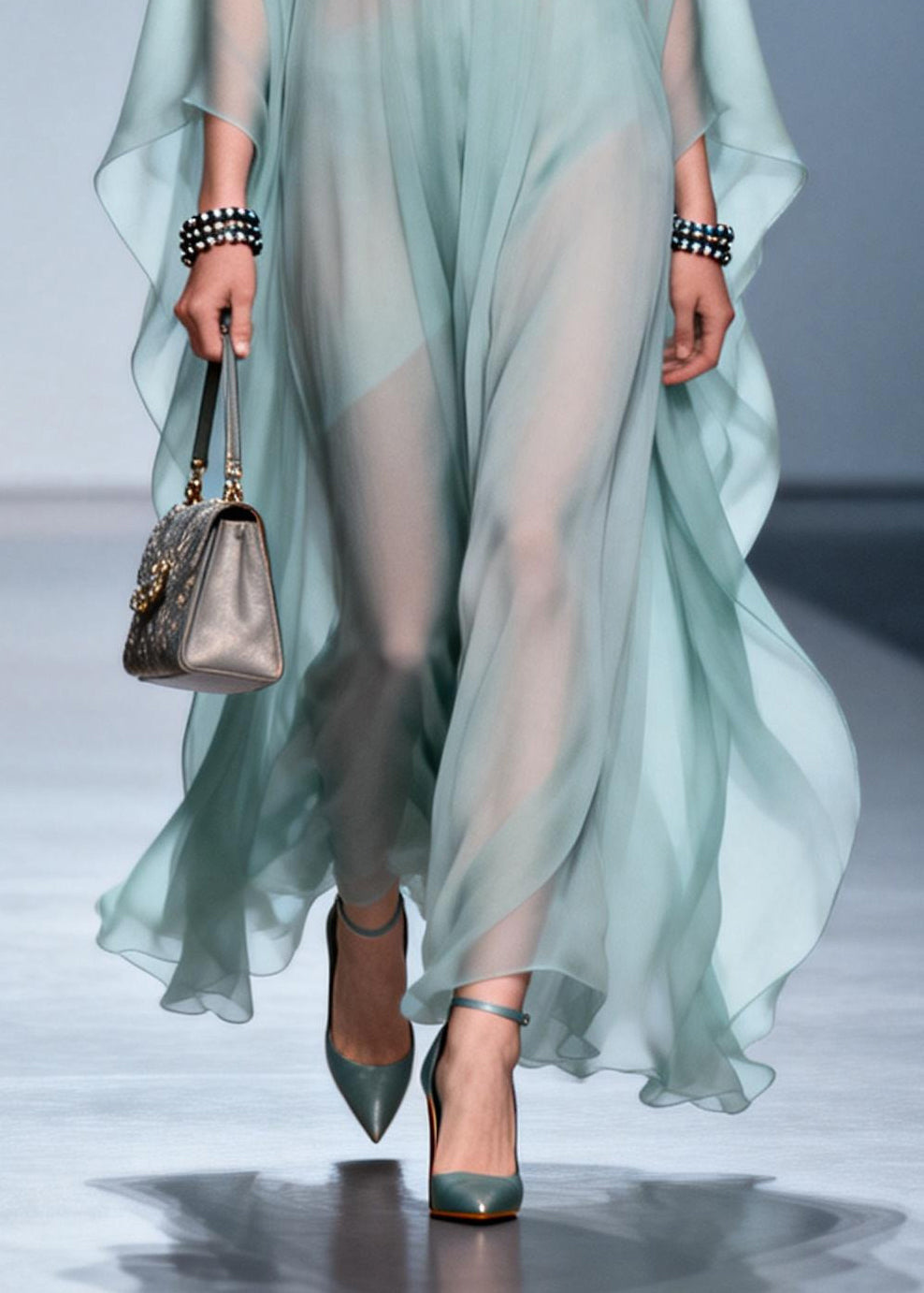 A Vintage Style Dress with Delicate Timeless Details
