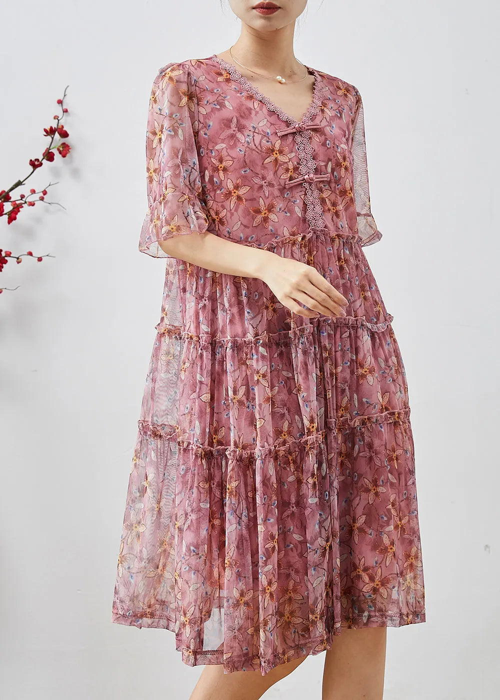 Elegantly Styled Dress for Everyday Wear